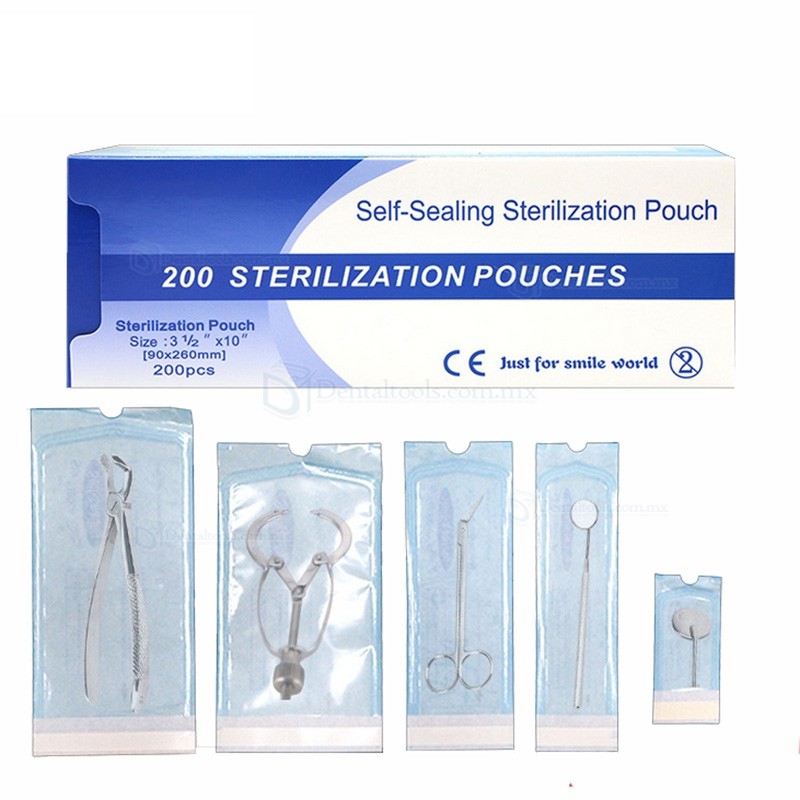 200 Bolsas Autosellables para Esterilizaci&oacute;n Dental
